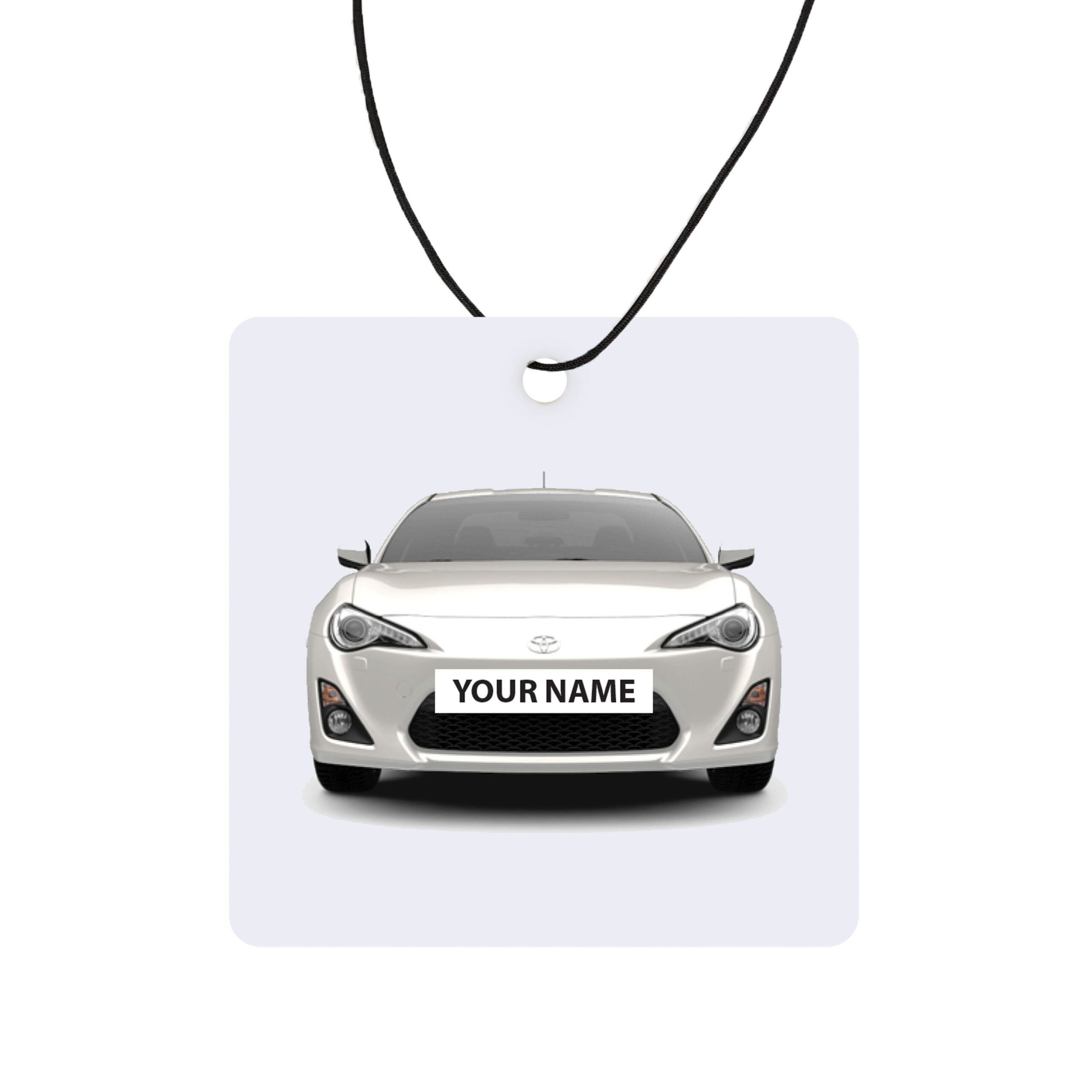 Your Name White Toyota GT86