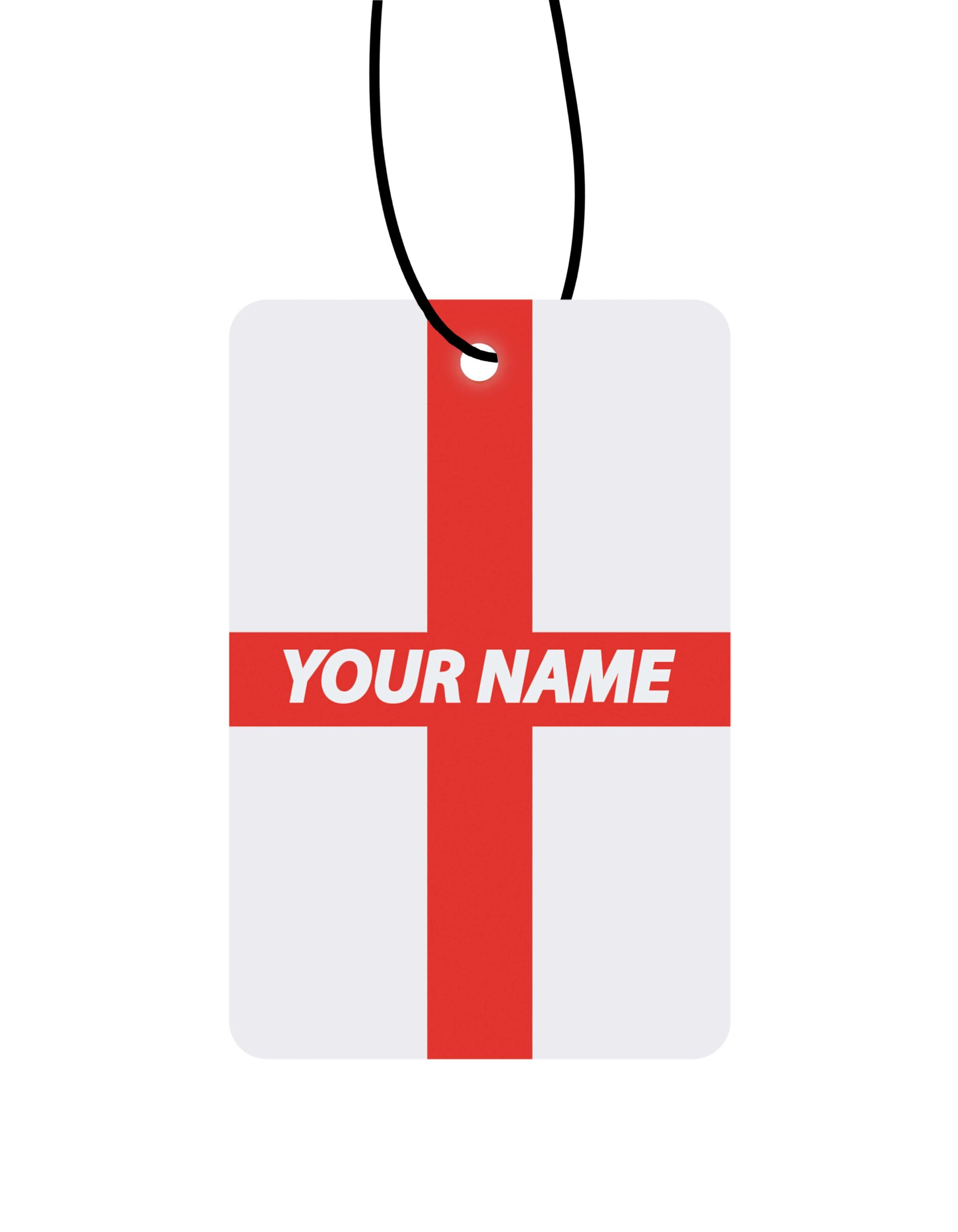 Personalised England Flag