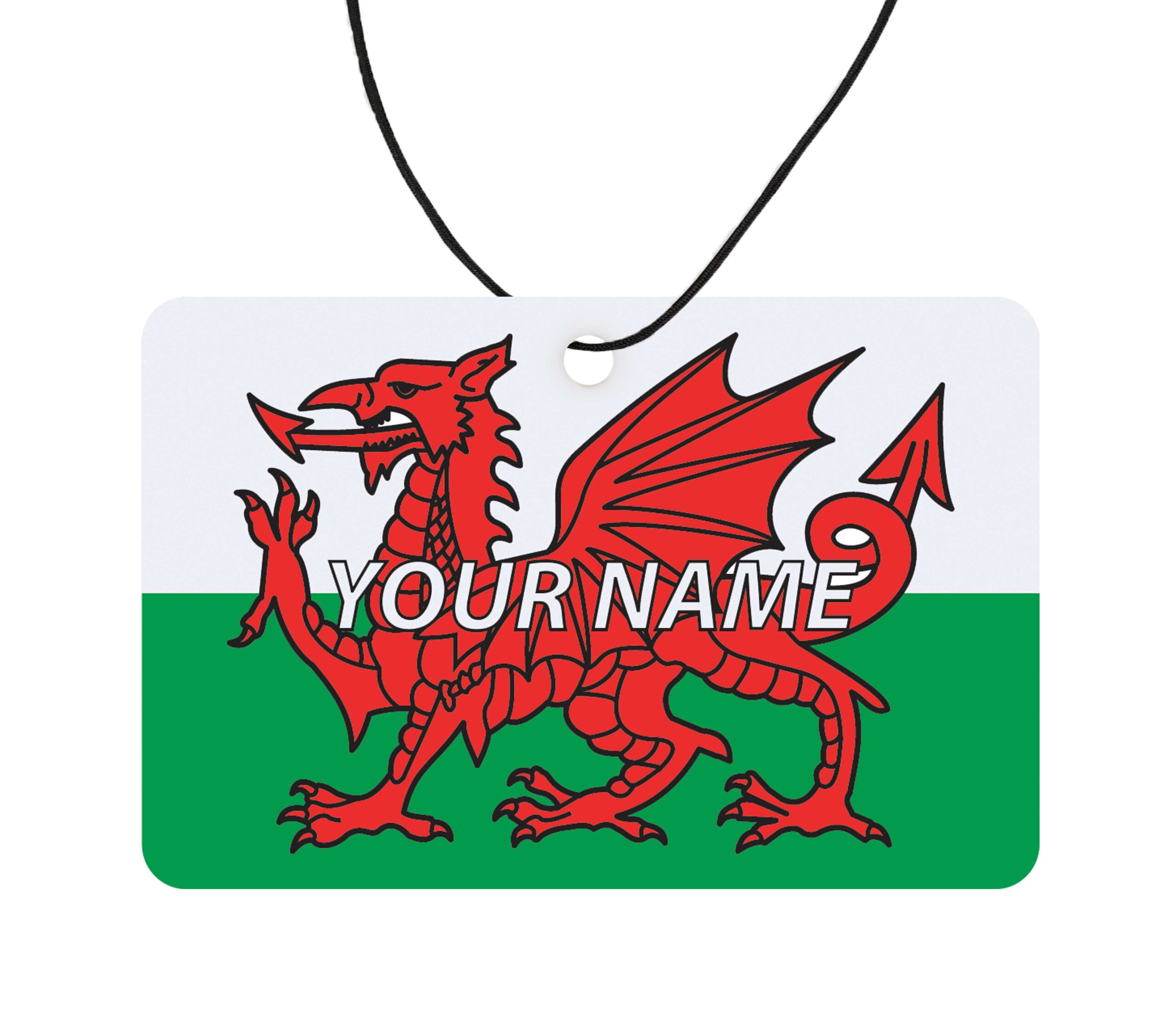 Personalised Wales Flag