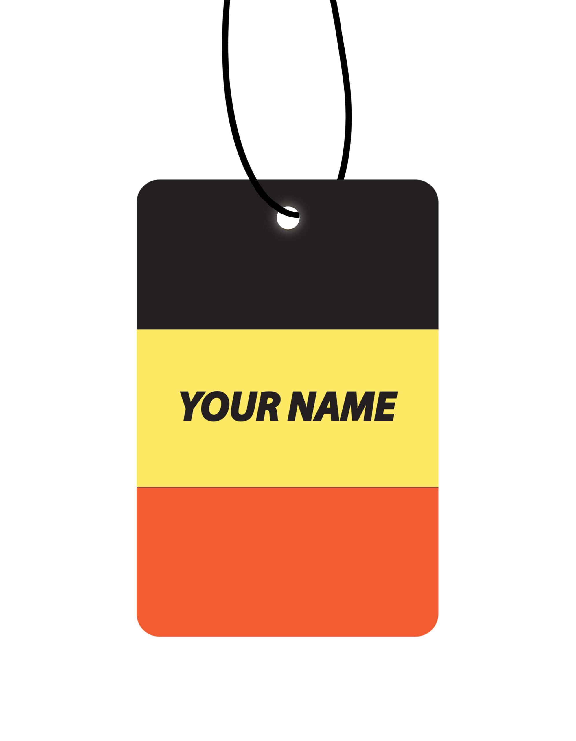 Personalised Belgium Flag