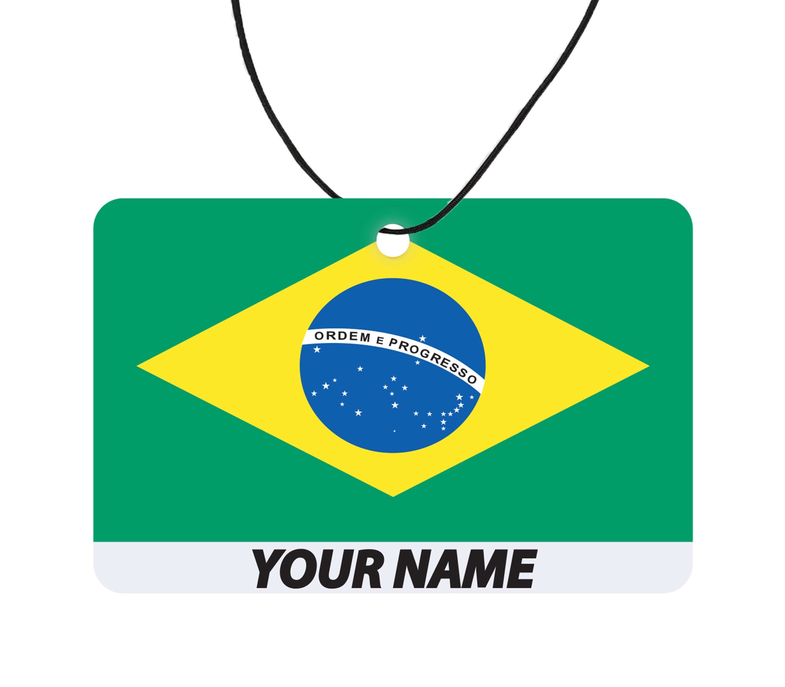 Personalised Brazil Flag
