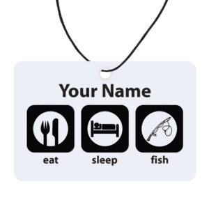 Personalised Eat Sleep Fishing