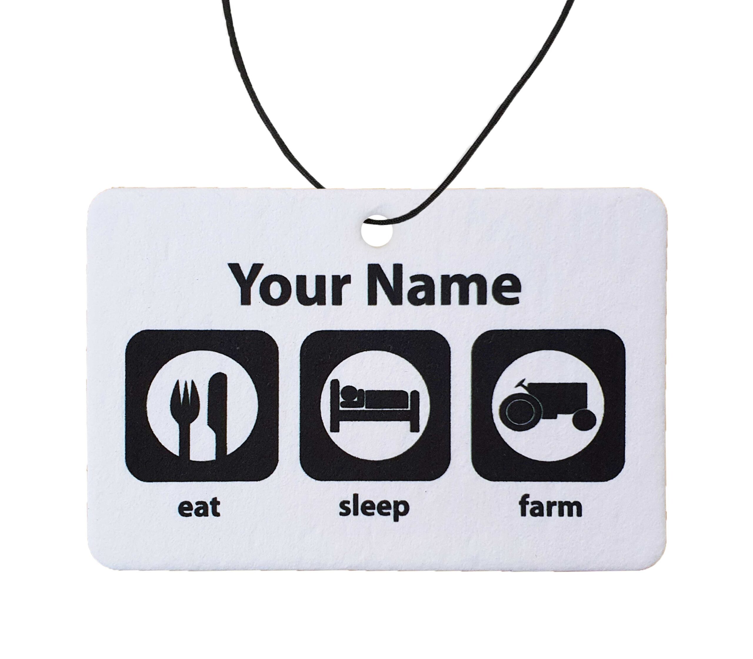 Personalised Eat Sleep Farm