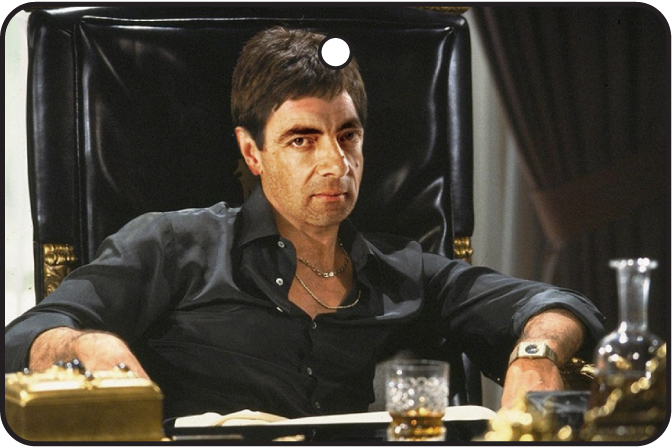 Bean Tony Montana Scarface