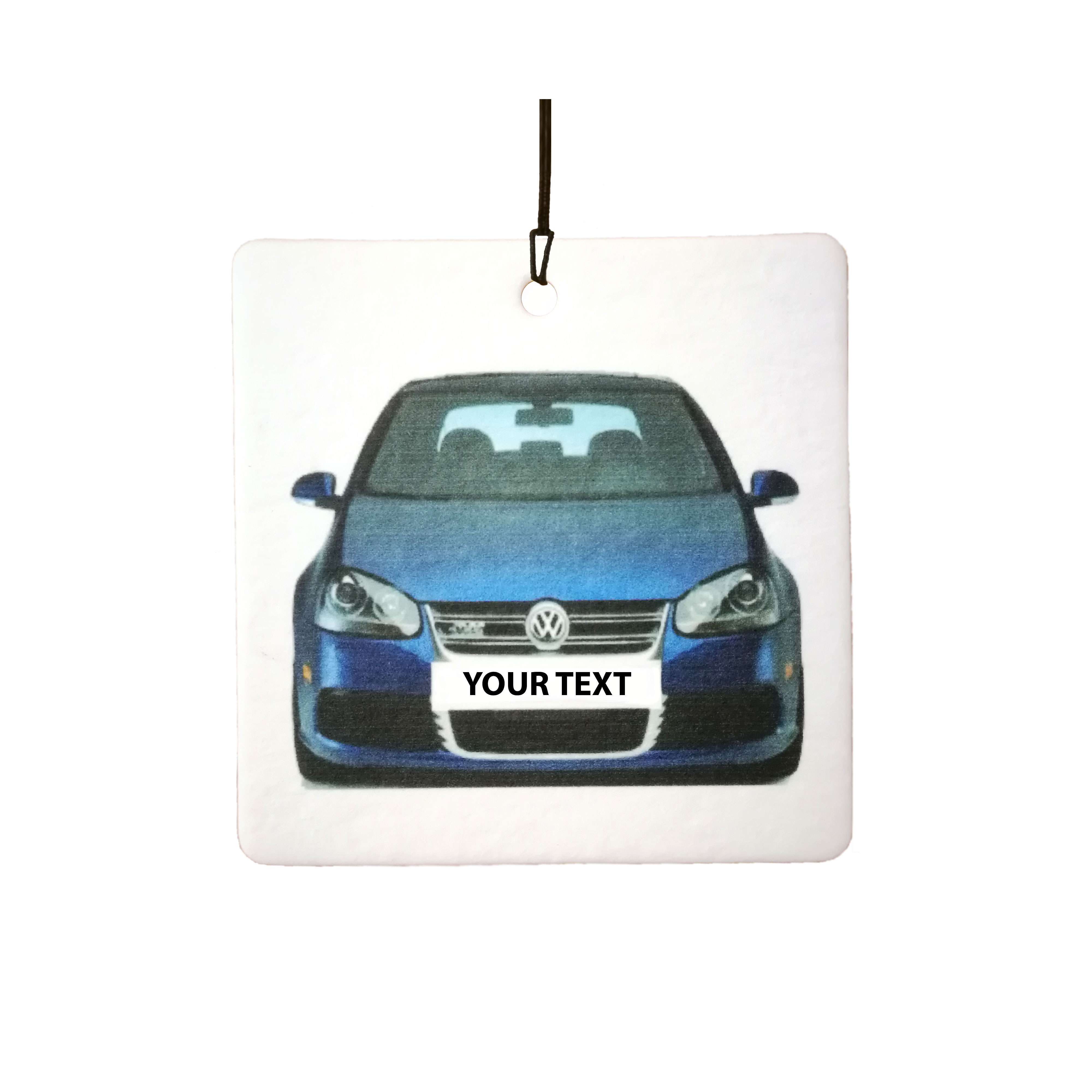Your Name Volkswagen Golf - Blue
