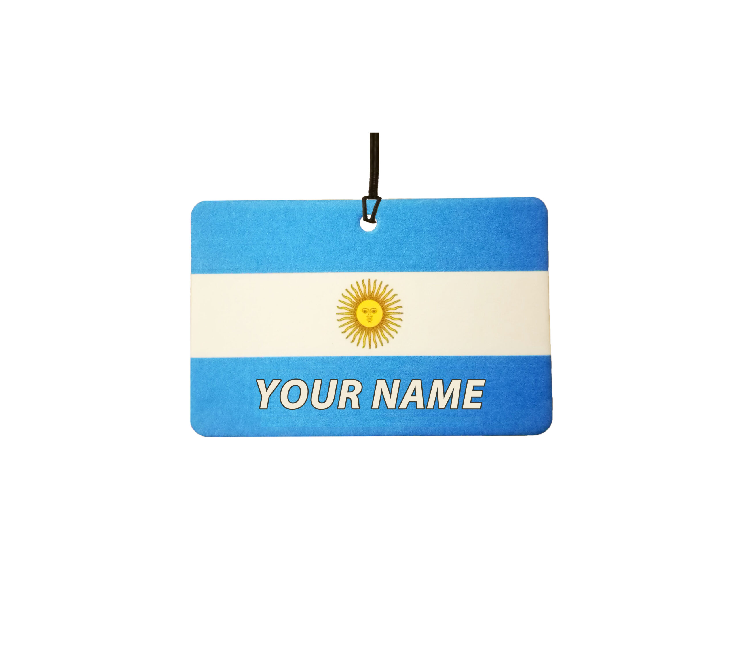 Personalised Argentina Flag