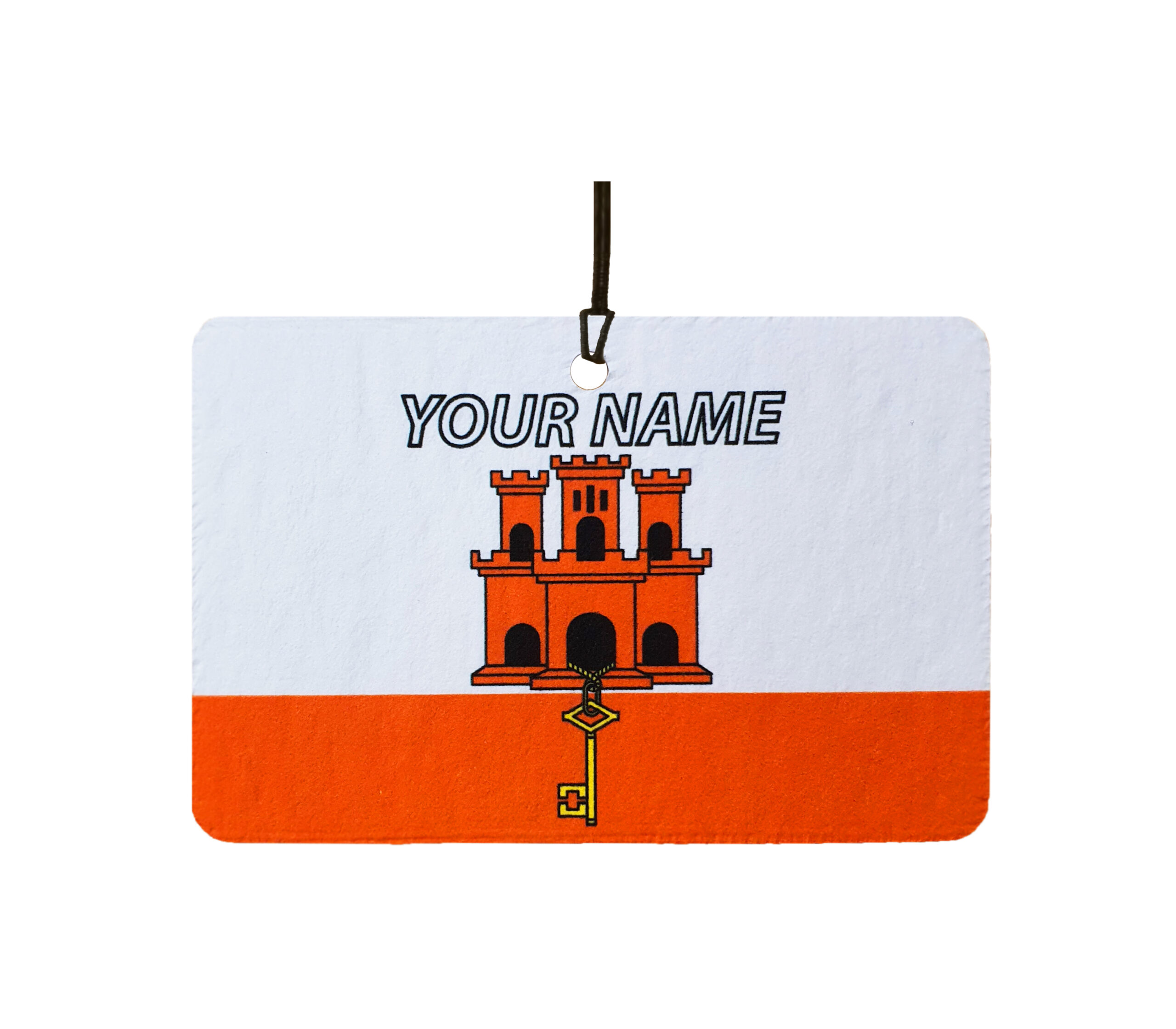 Personalised Gibraltar Flag