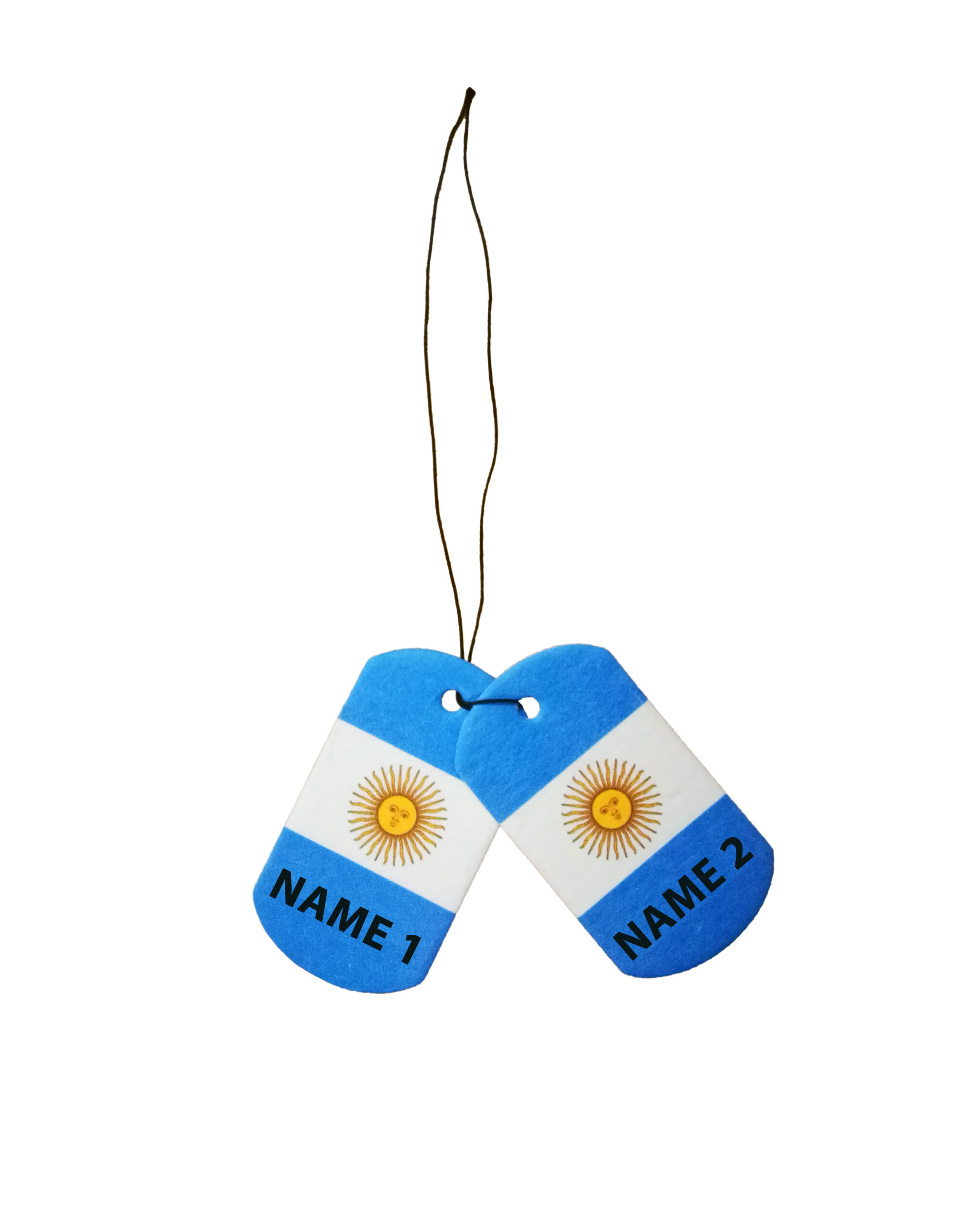 Personalised Argentina Dog Tag