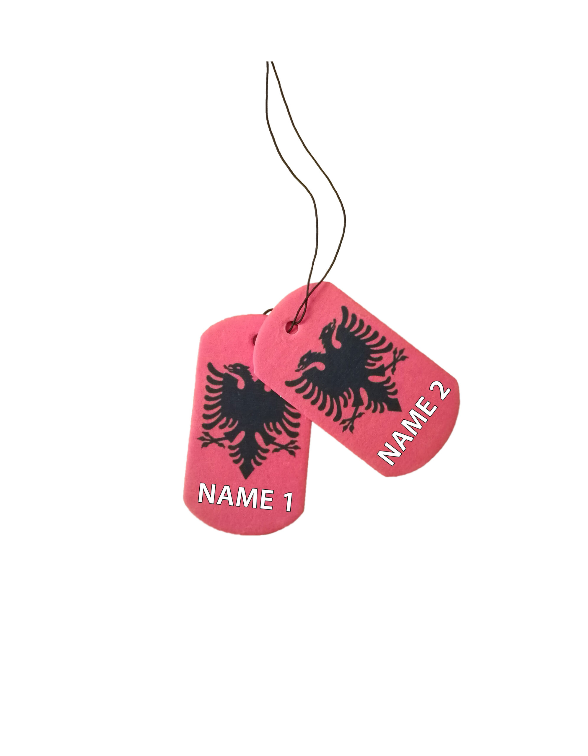 Personalised Albania Dog Tag