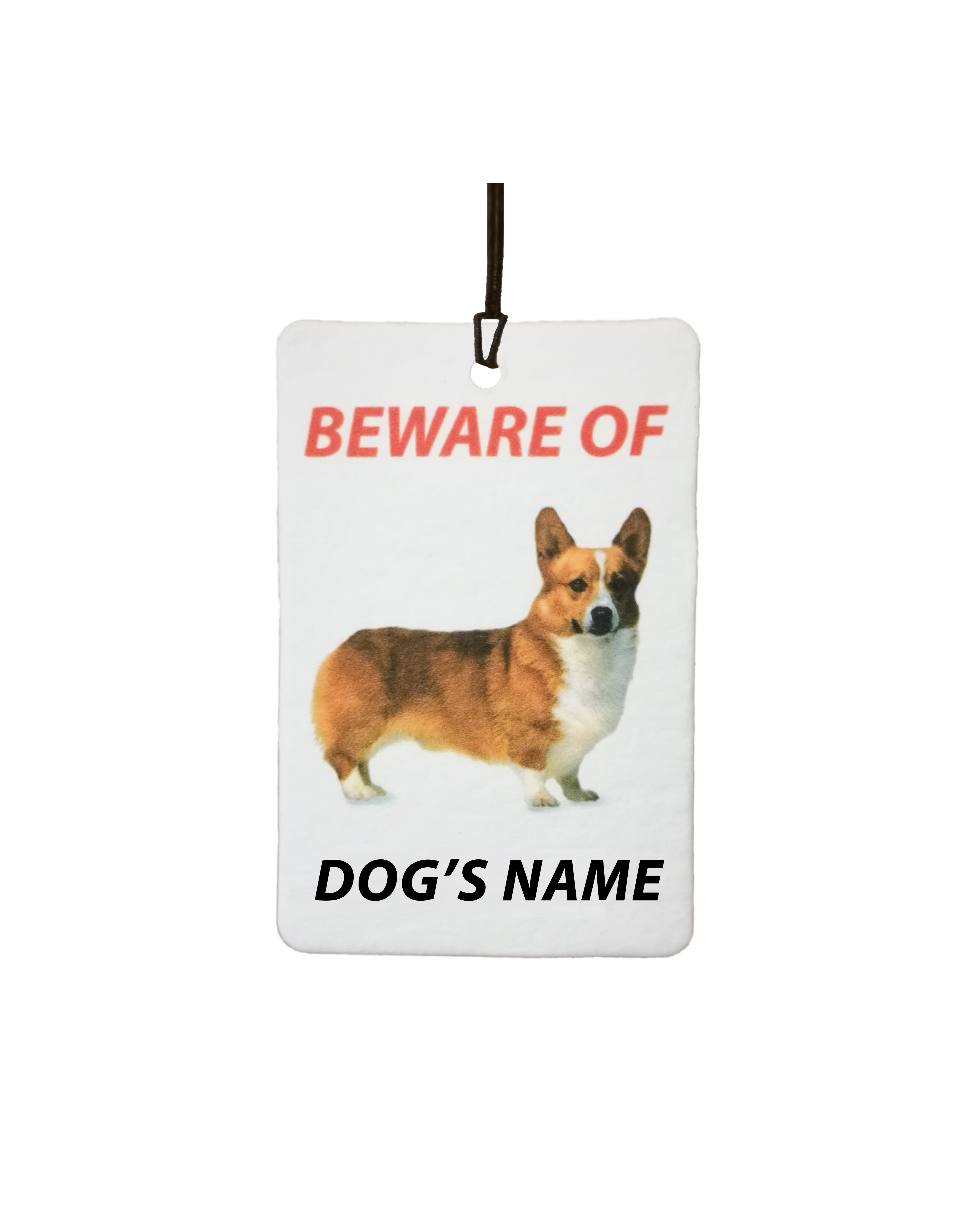 Personalised Dog's Name Pembroke Welsh Corgi