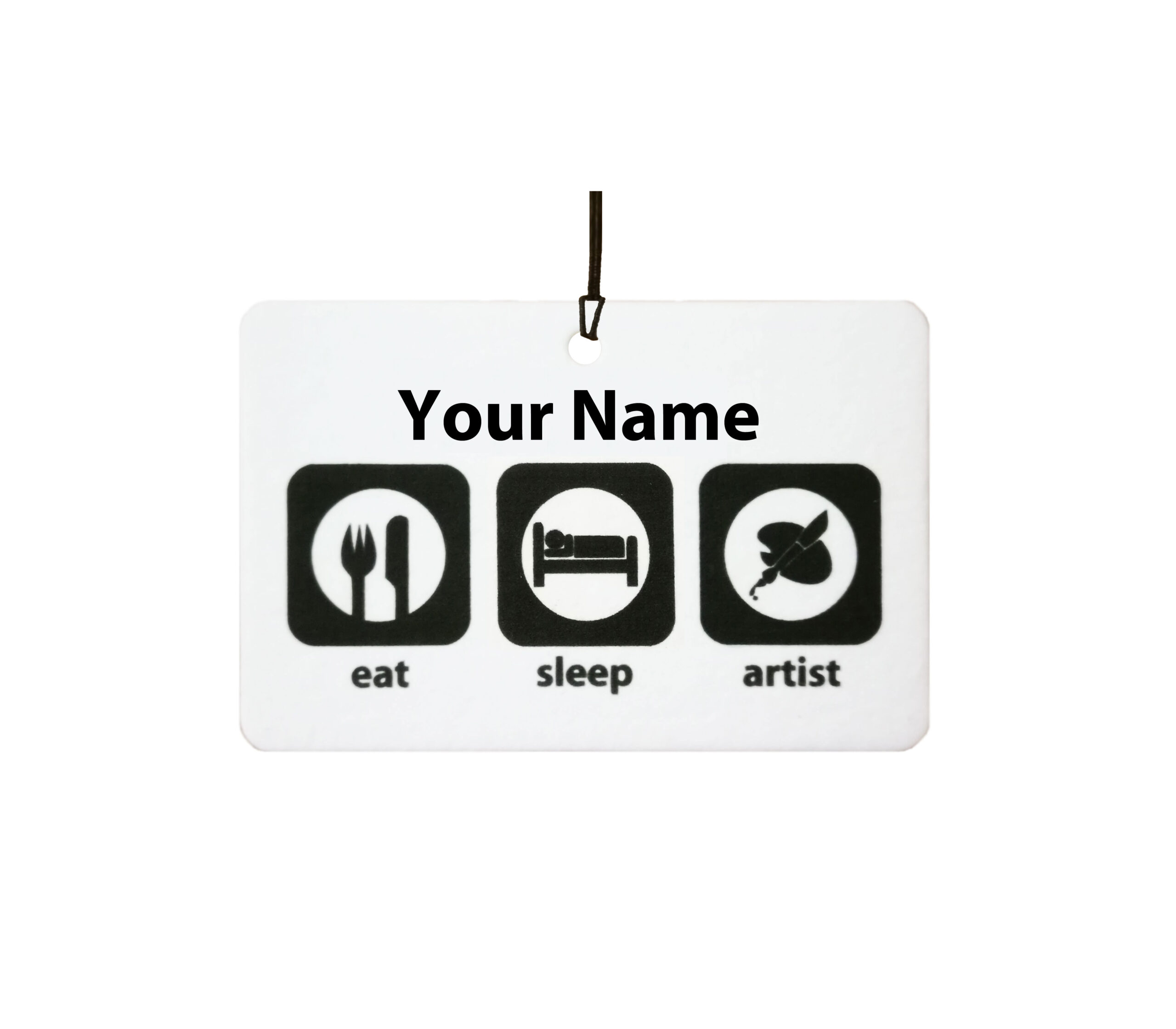 Personalised Eat Sleep Artist