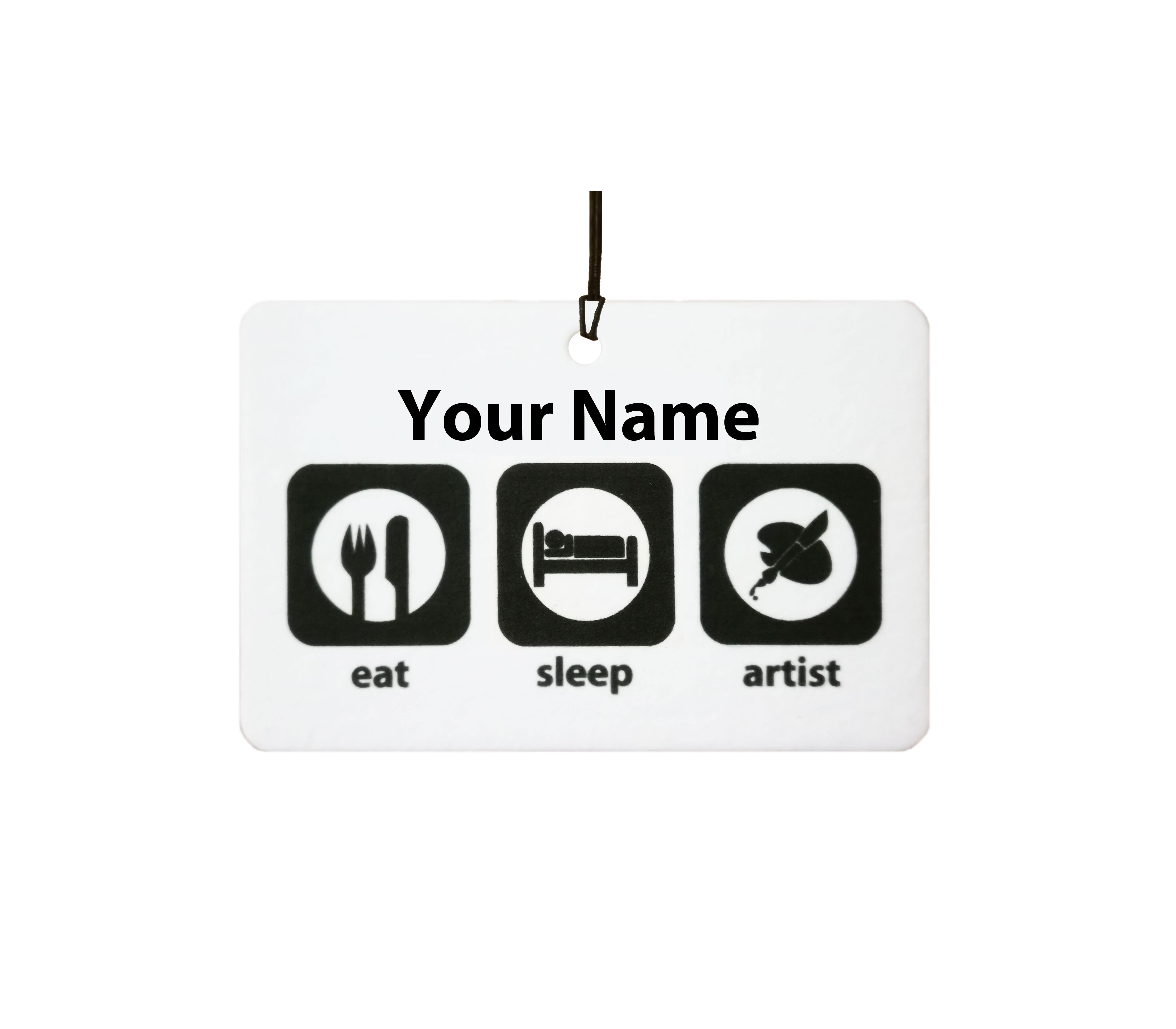 Personalised Eat Sleep Artist