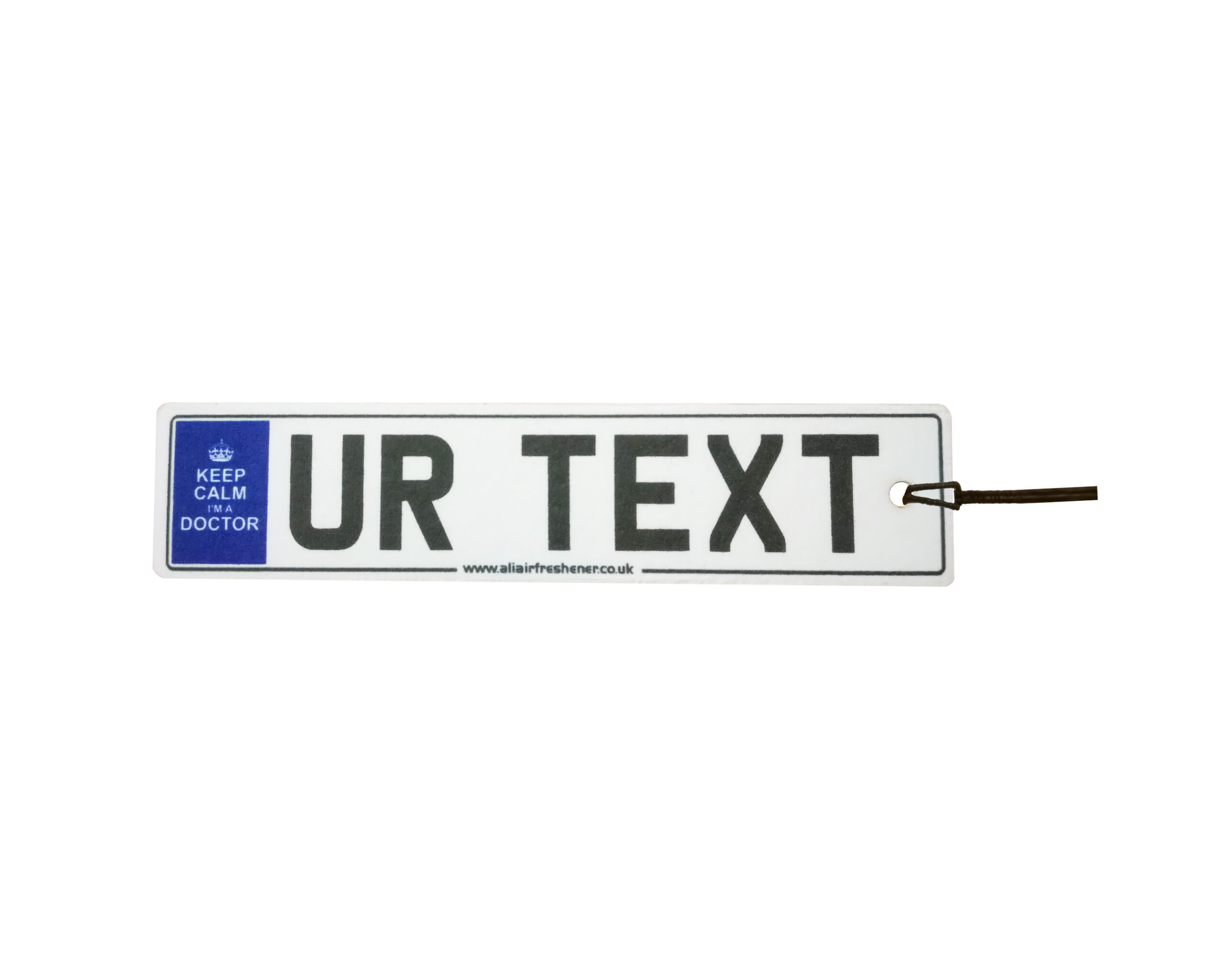 Custom Keep Calm Doctor Number Plate
