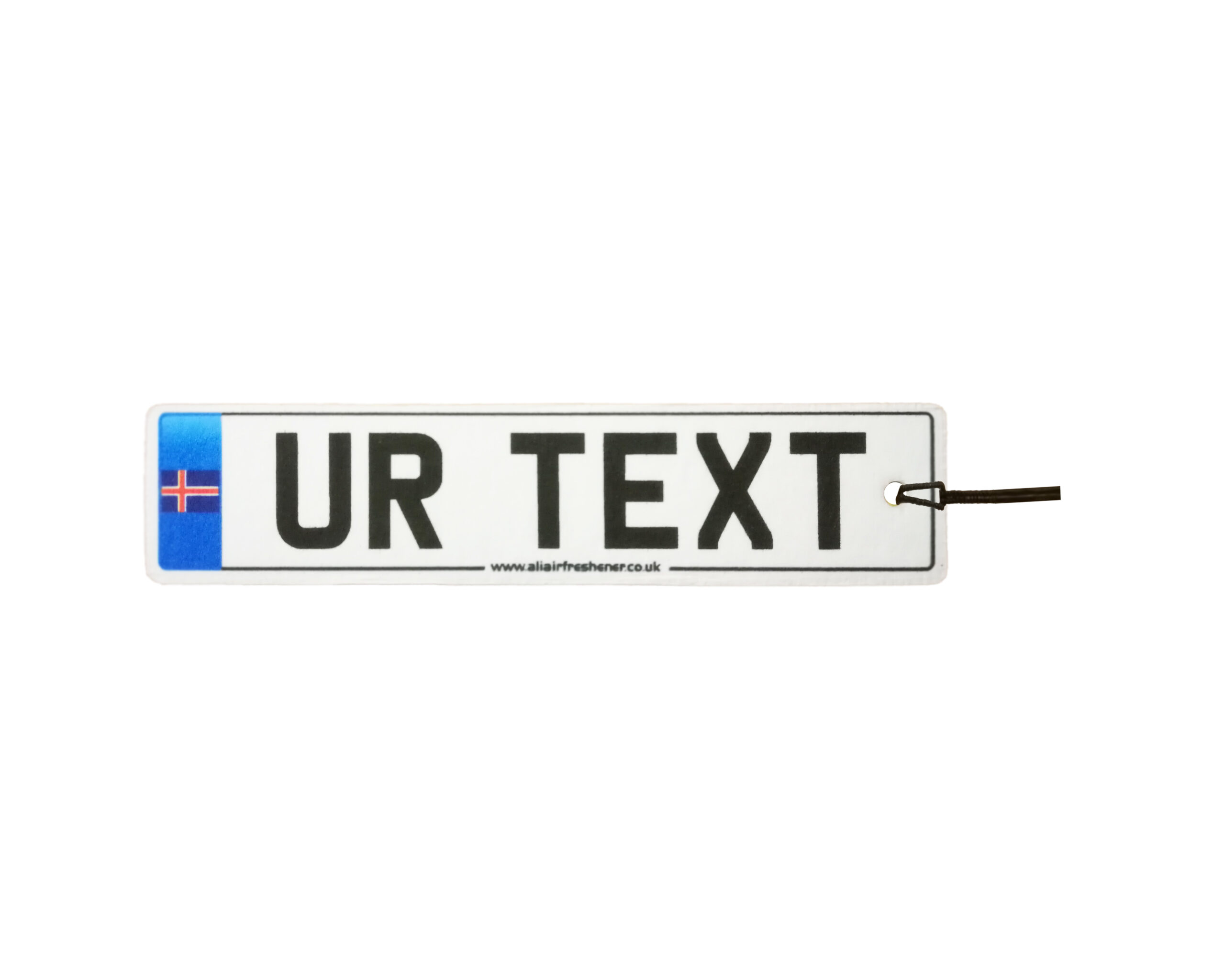 Personalised Iceland Number Plate