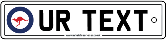 Personalised Royal Australian Air Force Number Plate