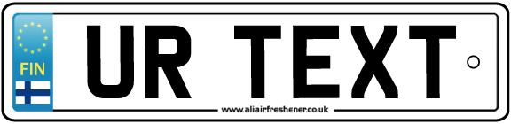 Personalised Finland Number Plate