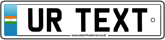 Personalised India Number Plate